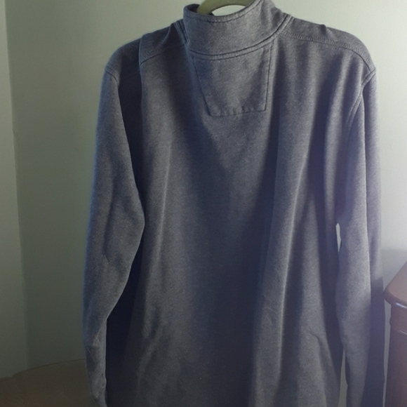 Nautica Gray half zip pull over sweatshirt men's size XXL - Picture 5 of 8